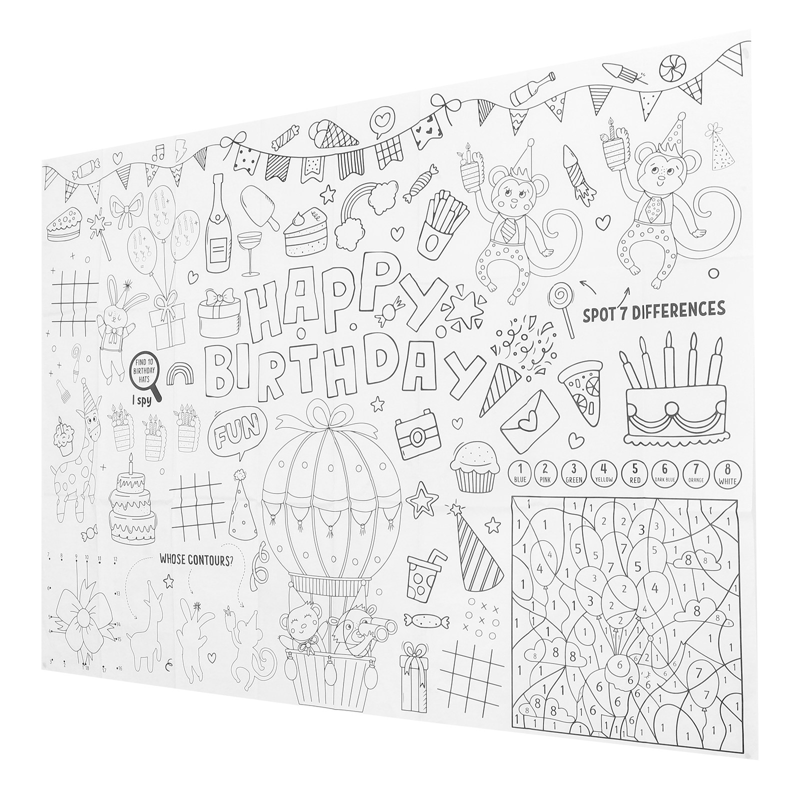 Table Cloth Disposable - مفرش طاولة للاحتفالات وأعياد الميلاد، غطاء