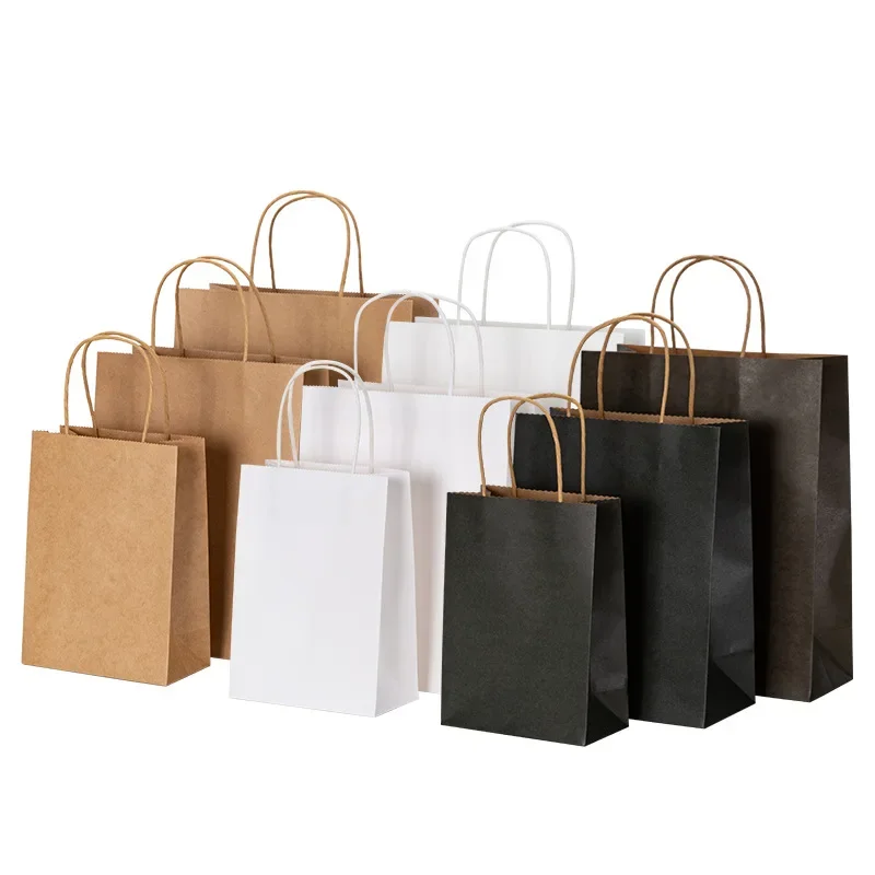 Party Event Supply Store - 10/20/30/40/50 قطعة/عبوة، أكياس ورقية من نوع
