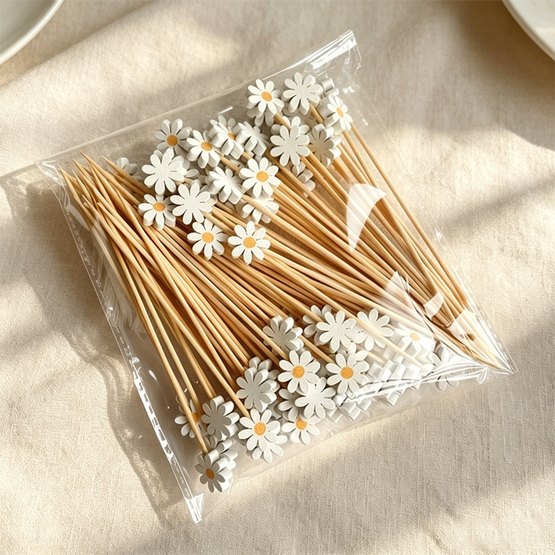 Centerpiece Stick - 50 قطعة من زينة زهور الأقحوان،