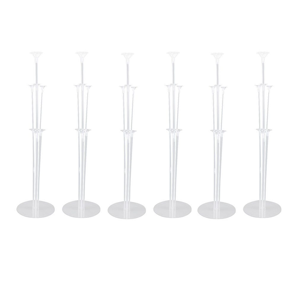 6 قطع من حوامل البالونات، مجمو - مراجعة Centerpiece Stick وسعره