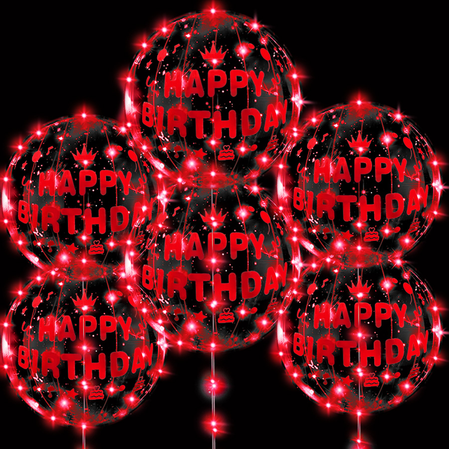 مجموعة بالون بوبو مع LED (باست - مراجعة Led Balloon Light وسعره