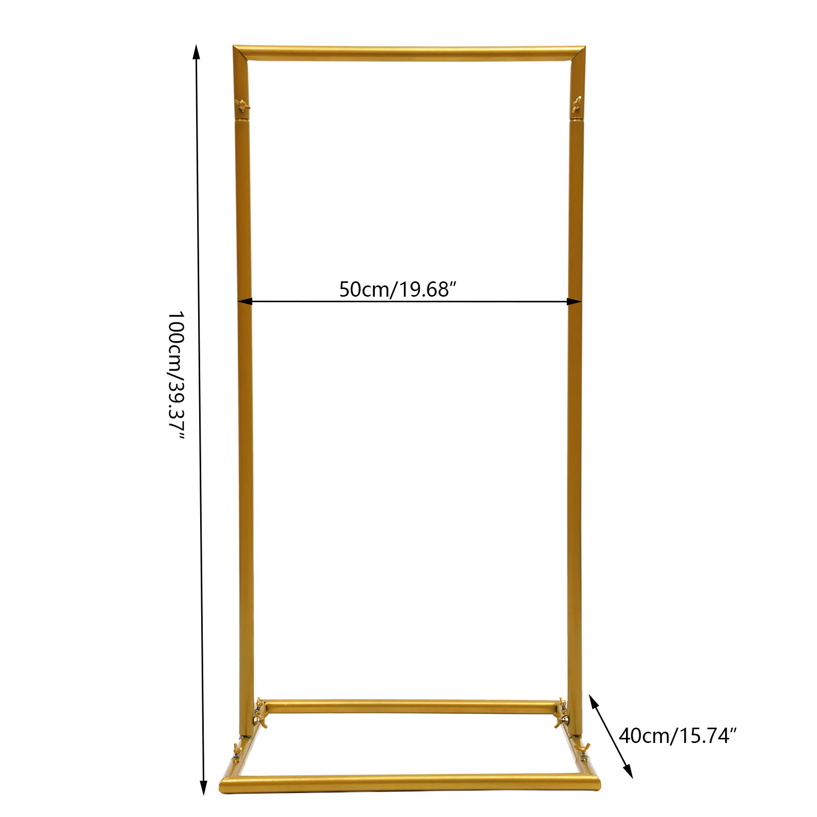 قوس زفاف بطول 1x0.5 متر، حامل  - مراجعة Photo Booth Frame وسعره