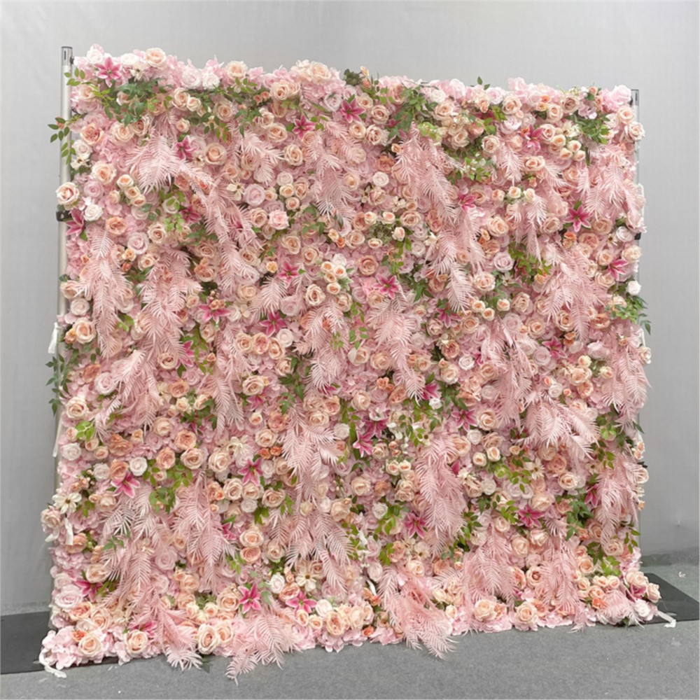 Uflower 5D الوردي روز القماش ز - مراجعة Flower Wall Panel وسعره