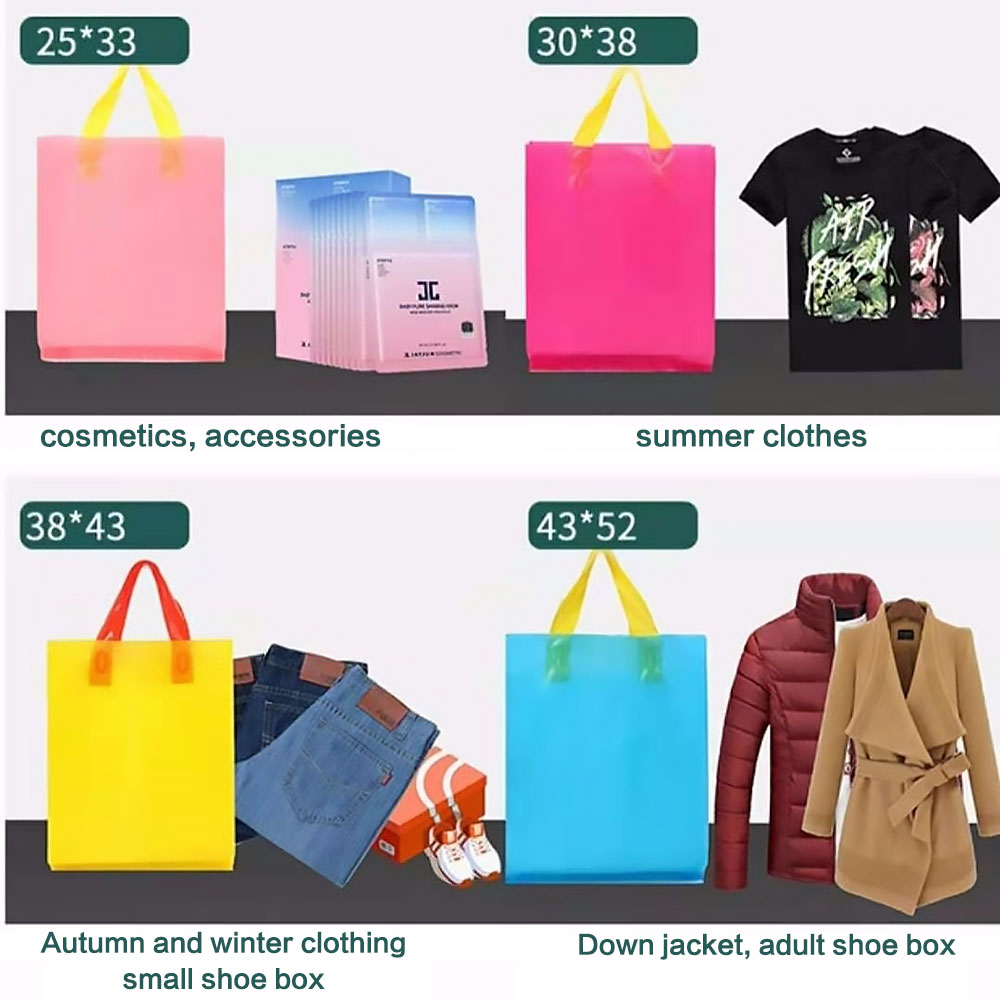 100 قطعة من أكياس التسوق الملو - مراجعة Event Party Shop وسعره