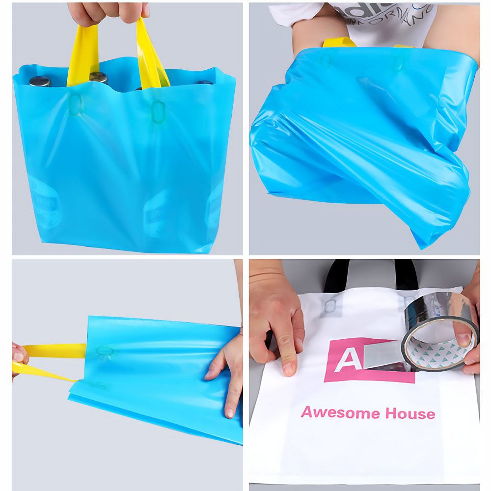 100 قطعة من أكياس التسوق الملو - مراجعة Event Party Shop وسعره