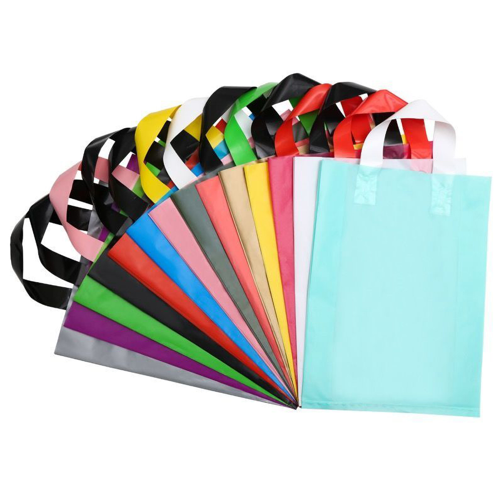 100 قطعة من أكياس التسوق الملو - مراجعة Event Party Shop وسعره