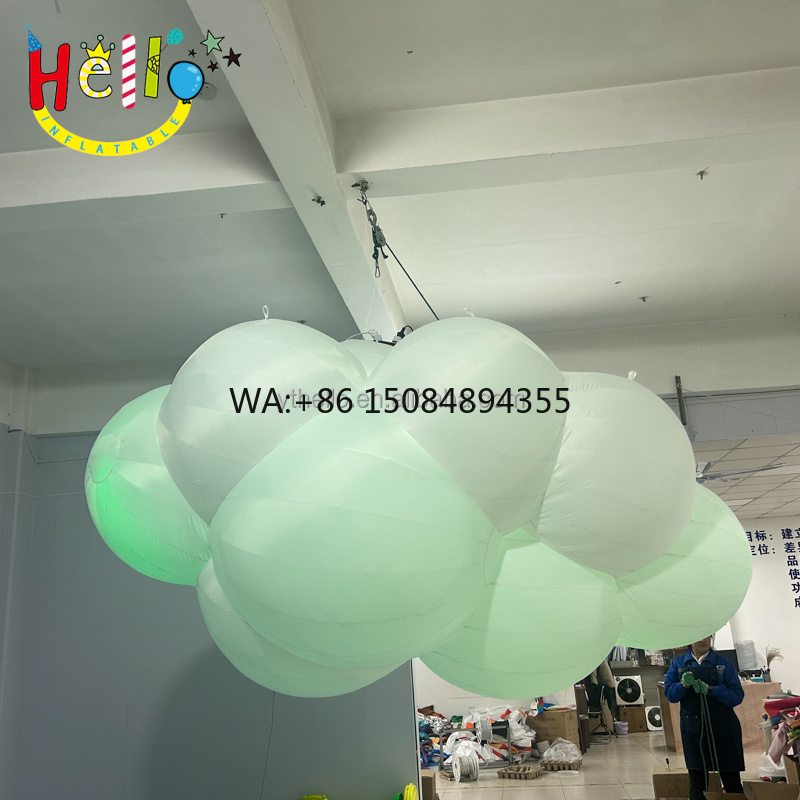 بالون سحابة قابل للنفخ بإضاءة  - مراجعة Led Balloon Light وسعره