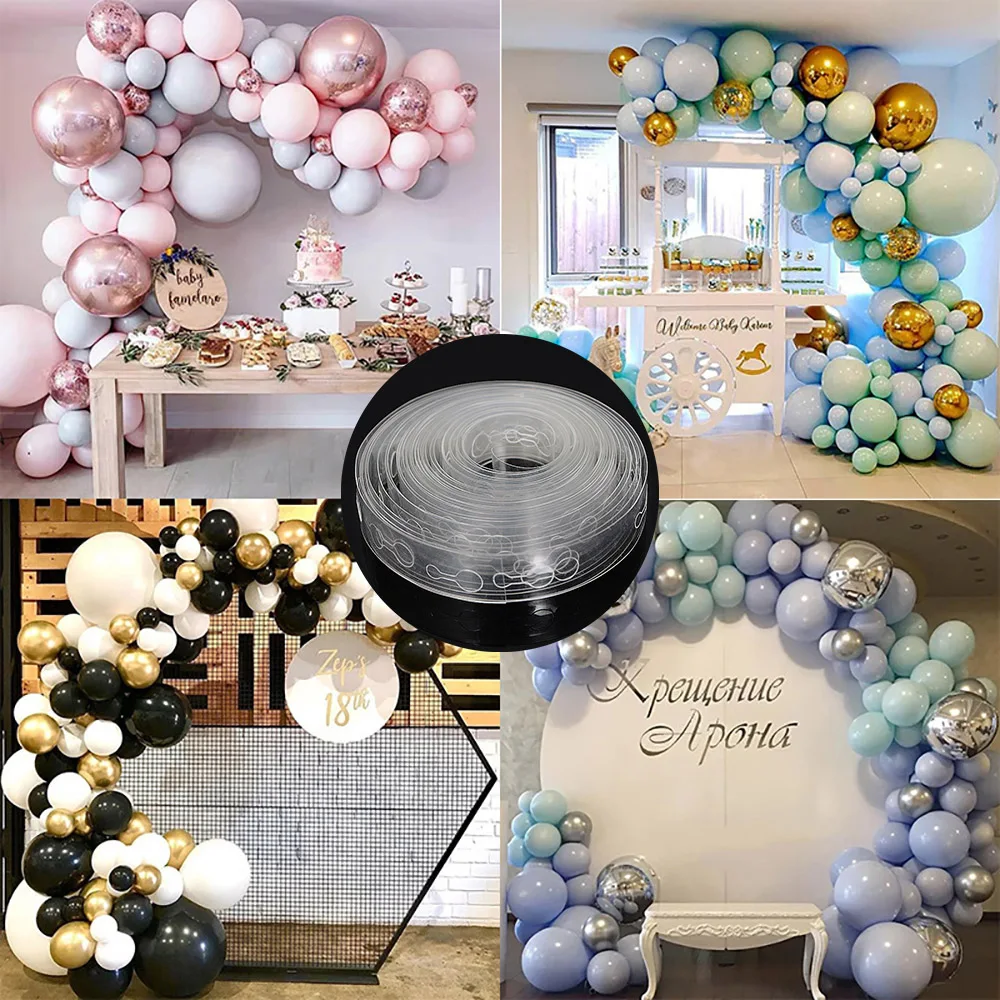 شريط سلسلة بالونات شفافة بطول  - مراجعة Event Supplies وسعره