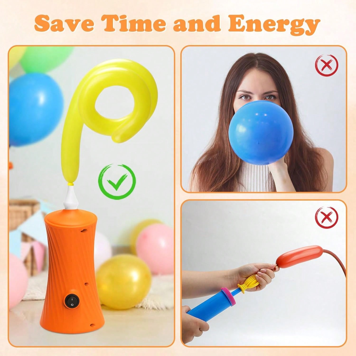 مضخة بالونات كهربائية لنفخ الب - مراجعة Balloon Pump Hand وسعره