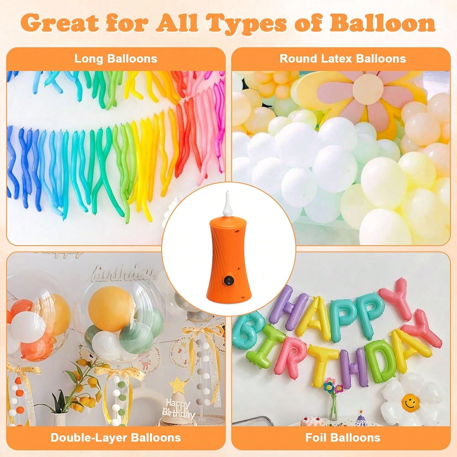 مضخة بالونات كهربائية لنفخ الب - مراجعة Balloon Pump Hand وسعره