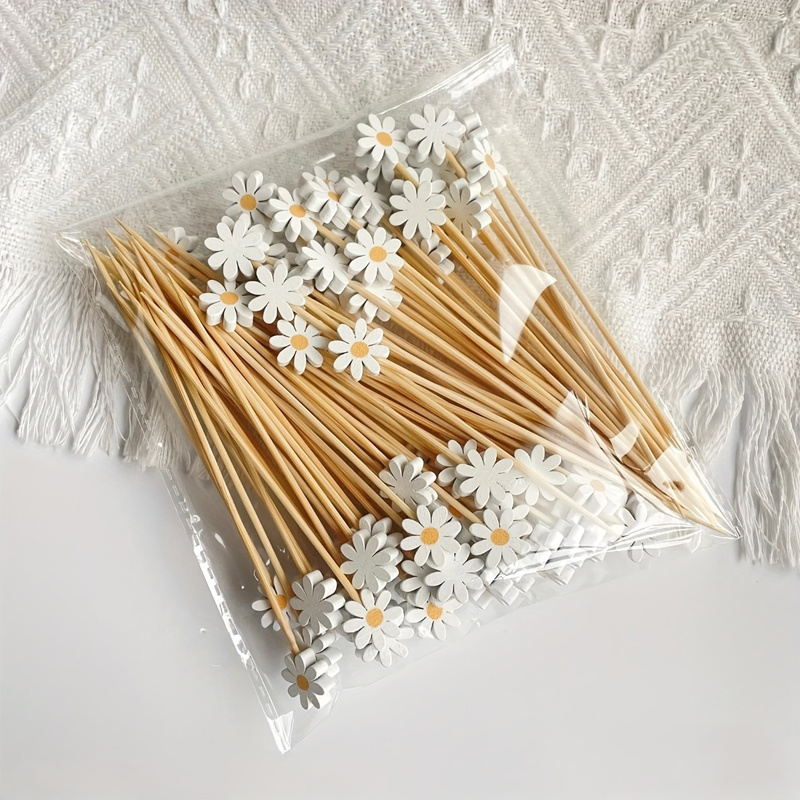 50 قطعة من زينة زهور الأقحوان، - مراجعة Centerpiece Stick وسعره